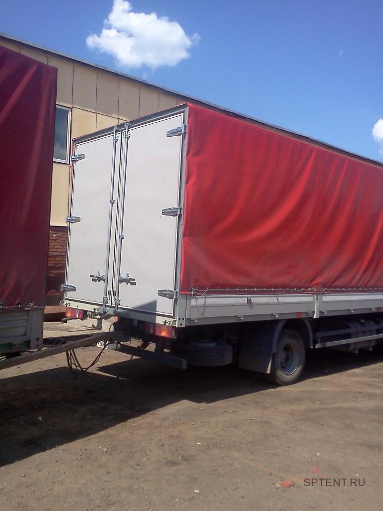 Изготовление и установка задних распашных ворот на грузовик МАЗ