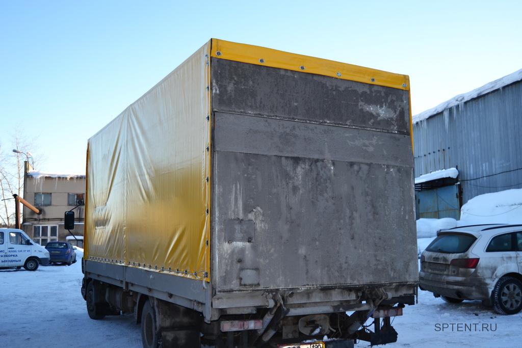 Тент на грузовой автомобиль DAF LF в Санкт-Петербурге